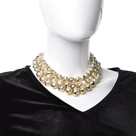 dior perles necklace